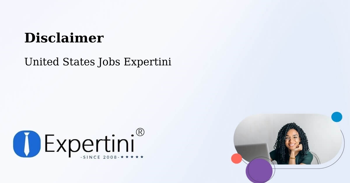 Disclaimer – Zeeland - United States Jobs Expertini