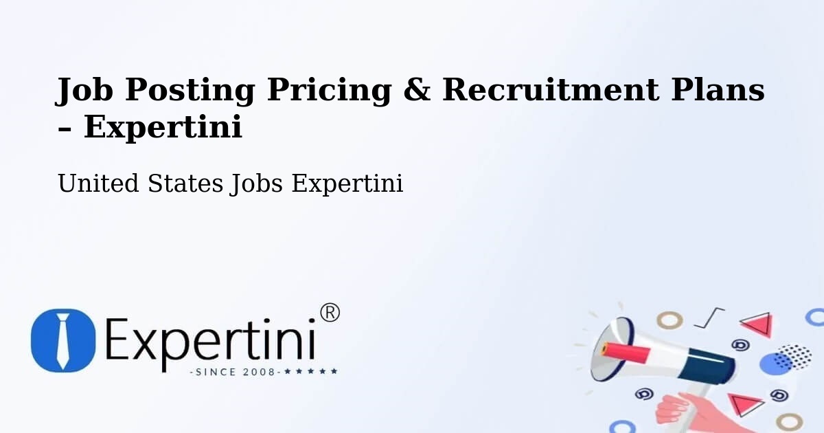 Job Posting Pricing & Recruitment Plans – Zeeland - Zeeland, United States Jobs Expertini